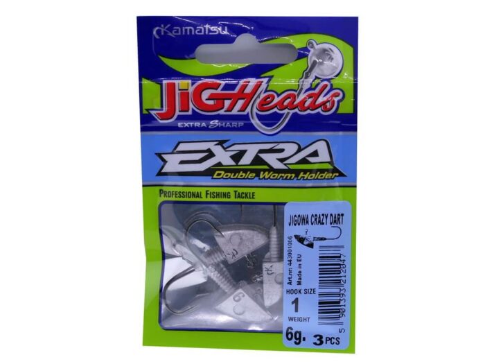 Kamatsu Crazy Dart Jig, marime 1, 6gr (3buc/plic) - imagine 5