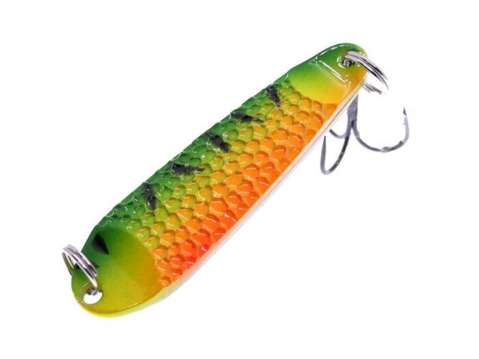 Hitfish Oscilanta avat Asphunter 7cm, 28gr, Culoare 88 (Perch/Nickel) - imagine 6