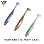 KP Baits Flash Shad 8.75CM (3.5 inch) 5buc/blister