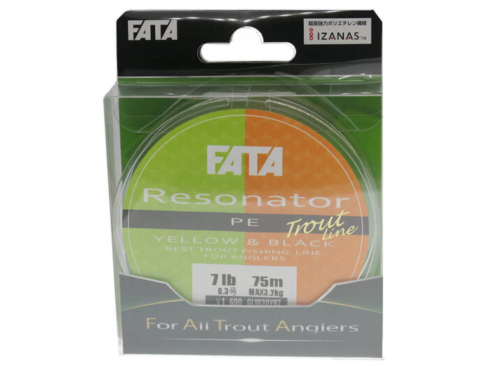 FATA by Gosen Fir Textil Resonator PE Yellow/Black 75m, marime PE 0.3, 3.2kg - imagine 2