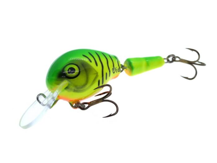 Vidra Lures Atomic Chub Jointed 5cm, 7gr, Sinking, FT (Fire Tiger) - imagine 4