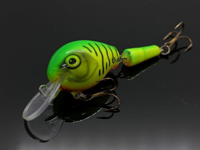 Vidra Lures Atomic Chub Jointed 5cm, 7gr, Sinking, FT (Fire Tiger) - imagine 3