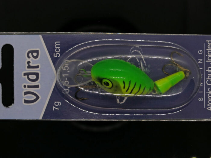 Vidra Lures Atomic Chub Jointed 5cm, 7gr, Sinking, FT (Fire Tiger) - imagine 9