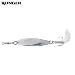 Konger Kastmaster cu pene 3.5-42gr (oscilanta/pilker pentru avat si somn)