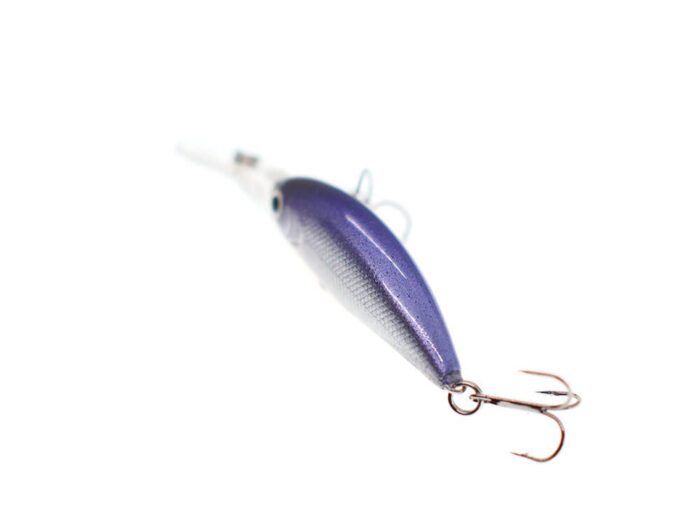 Kamatsu Sharp Shad 4.5cm, 4.5gr (floating), 093 (Clear Wakasagi)- Custom Color by Mogo Lures - imagine 4