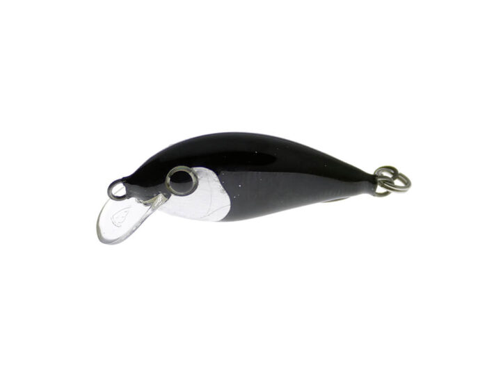 3Stan Stream Micro 30MS, 3cm, 2,1gr (Medium Sinking), culoarea B (Black) – carlig debarbetat - imagine 3