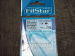 Filstar carlige legate cu monofilament 50cm 0.14mm, F101N model Funa Umitanago, Nickel, marimea 10 (10buc/plic) - imagine 5