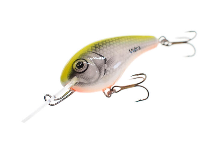 Vidra Lures Nautilus DR (Deep Runer) 6cm, 16gr, Floating, SFC (Silver Fluo-Chartreuse) - imagine 2