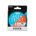 FATA by Gosen Fir Textil Area Trout PE X4, 100m, culoare gri, #0.2 PE, 0.07mm, 2.3kg - imagine 7