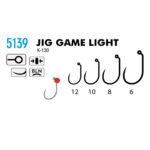 Kamatsu Carlig Pastrav Debarbetat Jig Game Light BLN marimea #8 (10buc/plic) - imagine 2