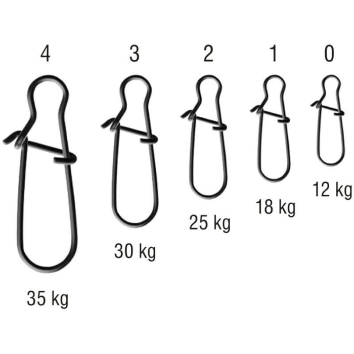 Konger Agrafa Spin Snap 6004 BLN (10buc/plic) - imagine 2